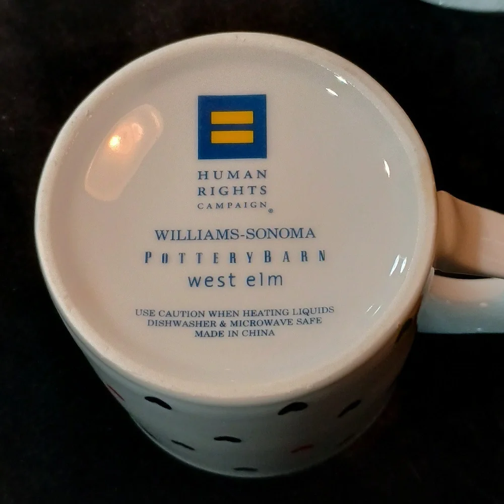 Set of Williams-Sonoma coffee mugs
